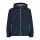 CMP Rain jacket made of ripstop with hood (waterproof) dark blue children